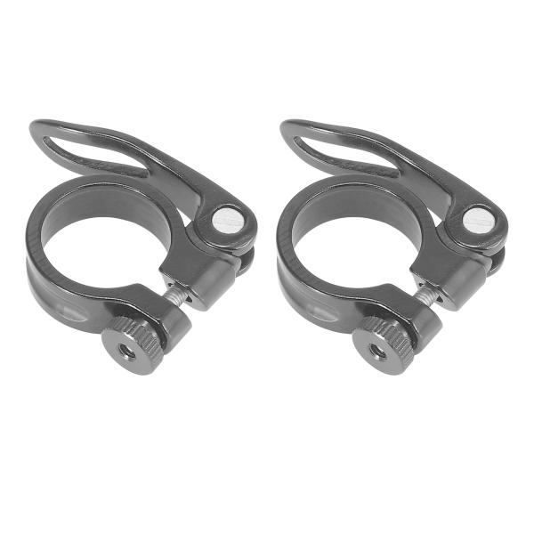 X AUTOHAUX バイク自転車のシートポストクランプ クイックリリース アルミニウム合金 シート...