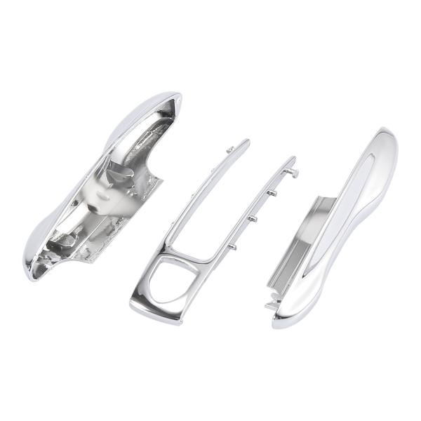 X AUTOHAUX キーカバー フォブシェルカバー シルバートーン塗装 Porsche対応 Pan...
