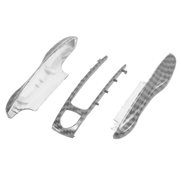 X AUTOHAUX キーカバー フォブシェルカバー カーボンファイバーパターン塗装 Porsche...