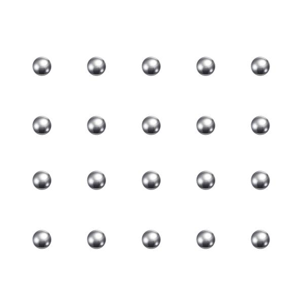 uxcell 精密ボール 316Lステンレス鋼 ベアリングボール 精密グレードG100 ボール直径4...