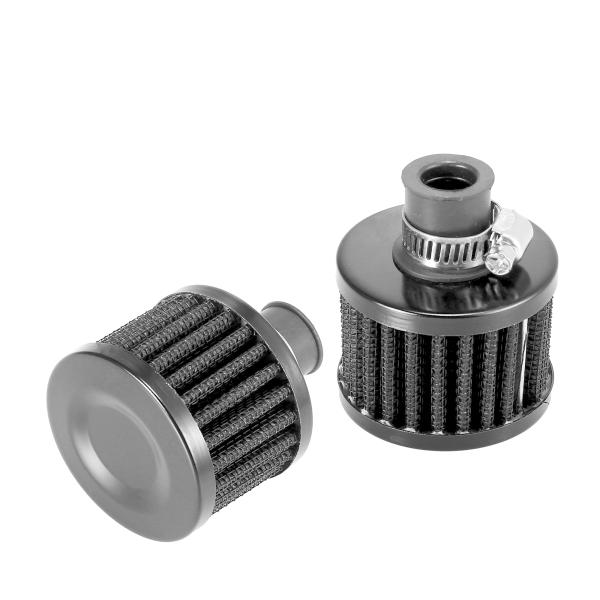 X AUTOHAUX エアフィルタークリーナー ラウンドテーパー 置換 調節可能なクランプ付き 車用...