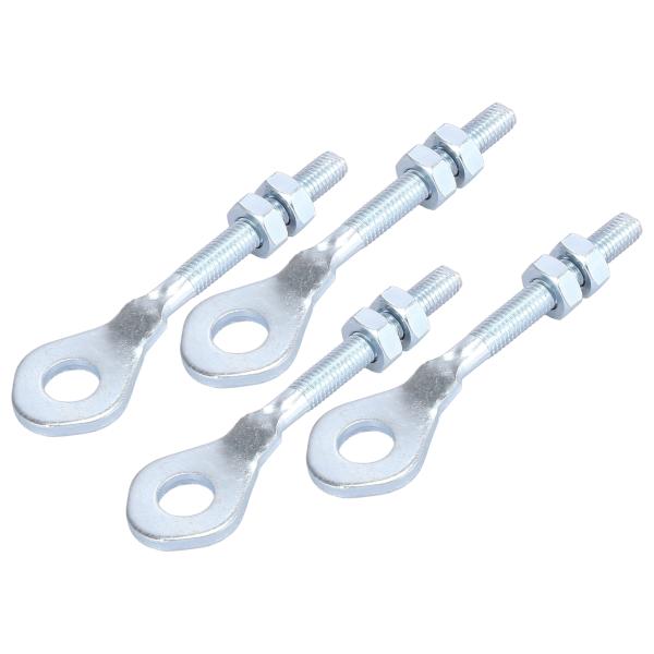 Motoforti チェーンアクスルアジャスターテンショナー 13mm 金属 50cc 70cc 9...