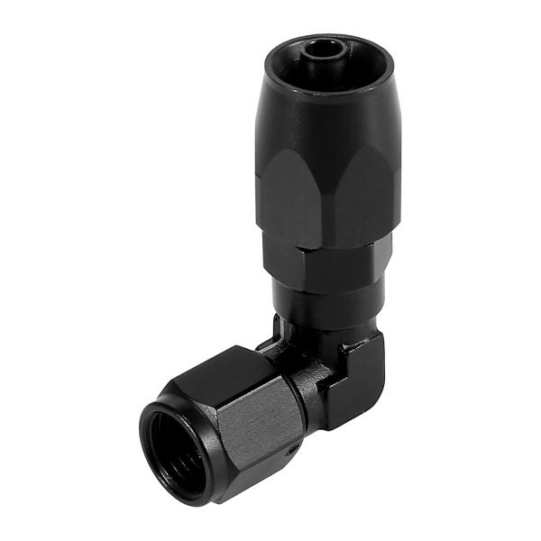 X AUTOHAUX ホースエンドフィッティング AN4 90°メススイベルカプラー 90°ホース ...