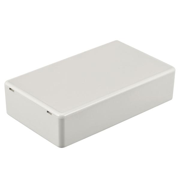 uxcell 防塵ジャンクションボックス 100x60x25 mm ABS 電気プロジェクト用 (グ...