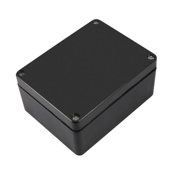 uxcell 防水ジャンクションボックス 115x90x55 mm ABS 電気プロジェクト用 ブラ...