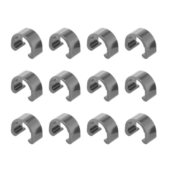 X AUTOHAUX バイクブレーキケーブルクリップ Cスタイルクランプ アルミニウム合金 マウンテ...