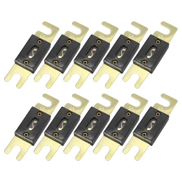 X AUTOHAUX ANLヒューズ ヒューズの交換 50A 車 トラック オートバイ ボート オー...