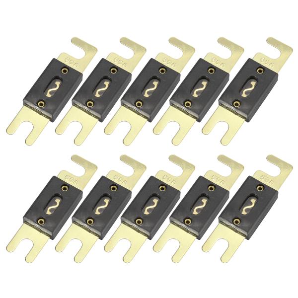 X AUTOHAUX ANLヒューズ ヒューズの交換 60A 車 トラック オートバイ ボート オー...