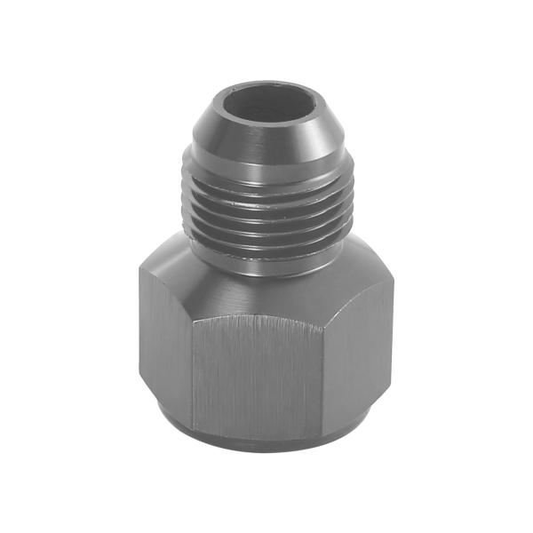 X AUTOHAUX 車のフレアホースレデューサー 燃料ラインフィッティングアダプター アルミニウム...