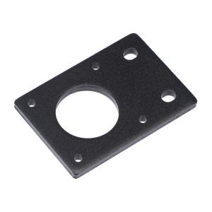 uxcell ステッピングモーター取り付けブラケット マウントプレート 42 mm ブラック 3Dプリンター用