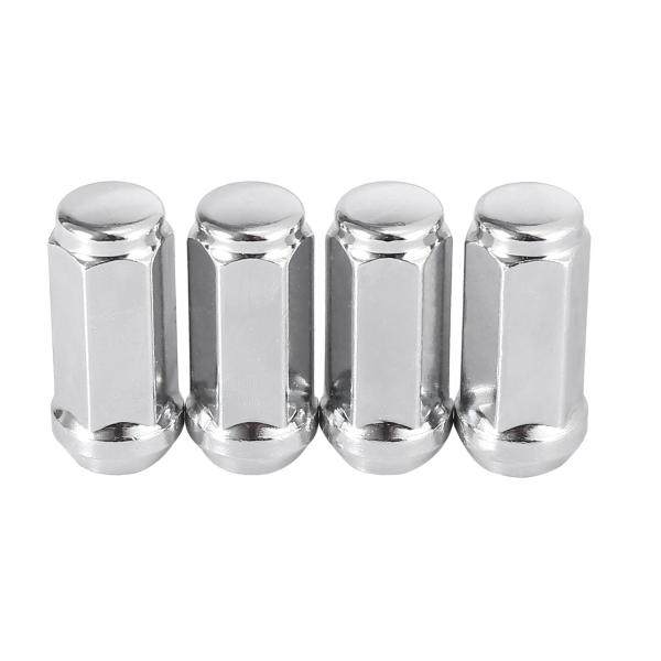 X AUTOHAUX ホイールラグナット バルジドングリコーン シートクローズドエンド 車 50mm...