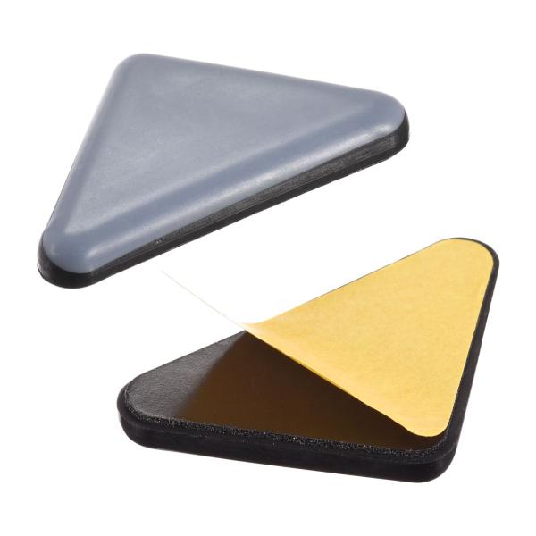 uxcell 長方形PTFE家具スライダー 粘着性セルフスティック フローリング、セラミックタイル、...