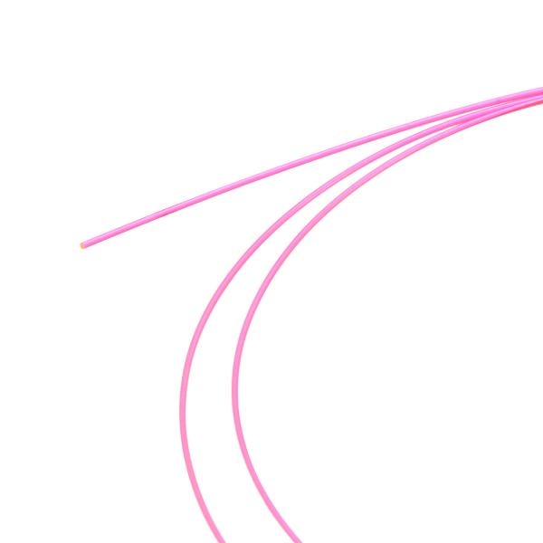 uxcell 光ファイバーロッド サイトフィラメント用 PmmA 0.5 mmx30 cm レッド ...