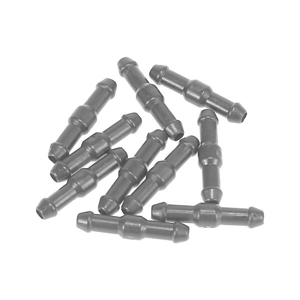 XAUTOHAUXフロントガラスウォッシャーホースコネクター I字型 プラスチック 2ウェイ チュー...