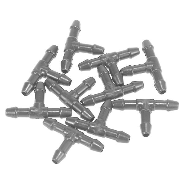 XAUTOHAUXフロントガラスウォッシャーホースコネクター T字型 プラスチック 3ウェイ チュー...