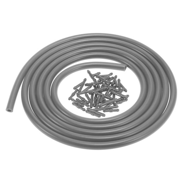 X AUTOHAUX 車のフロントガラスウォッシャーホースキット フロントガラスウォッシャーノズルホ...