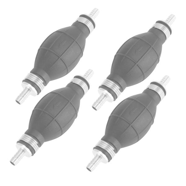 XAUTOHAUX燃料移送真空燃料ラインハンドプライマーバルブ ゴム製 燃料ポンプラインホースハンド...