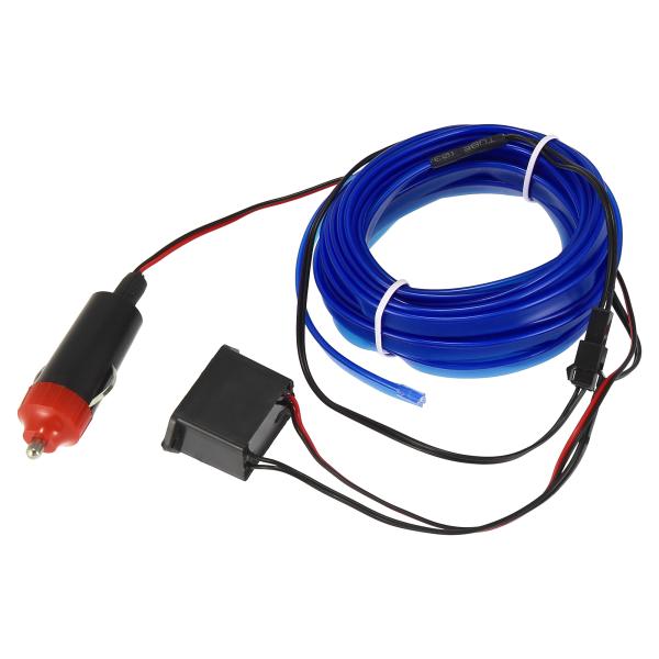 X AUTOHAUX ELワイヤーネオンクールグローライトランプキット ストリングストリップロープ ...