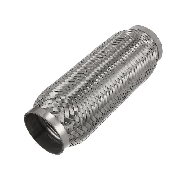 X AUTOHAUX 車の排気フレキシブルパイプチューブ ユニバーサル 排気ジョイント ステンレス鋼...