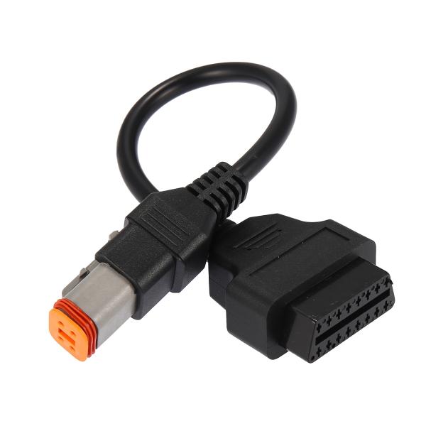 Motoforti 4ピン-OBD2診断スキャナーアダプターケーブル Harley Davidson...