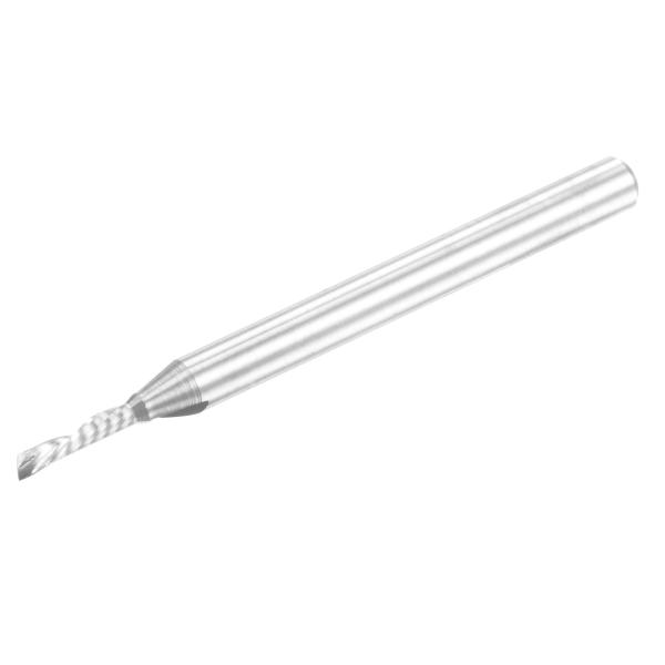 uxcell エンドミルCNCルータービット 左手 カーバイド 螺旋 PVC MDF 堅材彫刻用 シ...