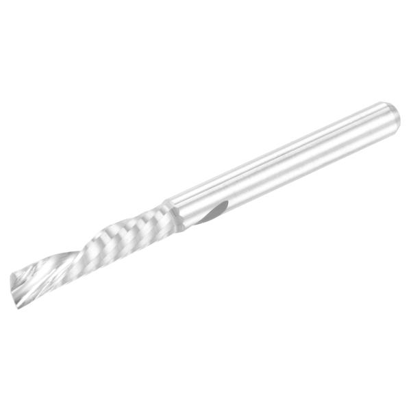 uxcell エンドミルCNCルータービット 左手 螺旋 PVC MDF 堅材彫刻用 シャンク直径3...