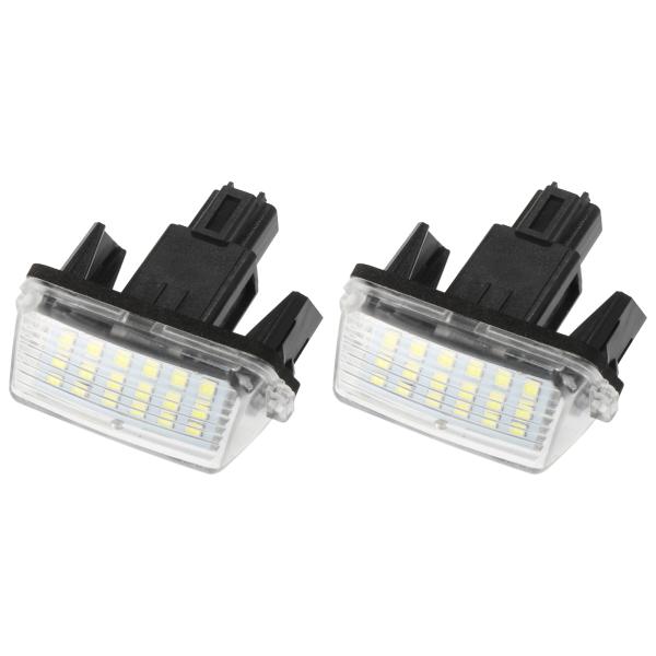 uxcell LEDナンバープレートライト ホワイトライト Toy otaに対応 Camryに対応 ...