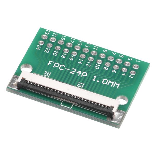 uxcell FPC FFCコンバータコネクタボード 24Pソケット 側1.0mm 背面0.5mm ...