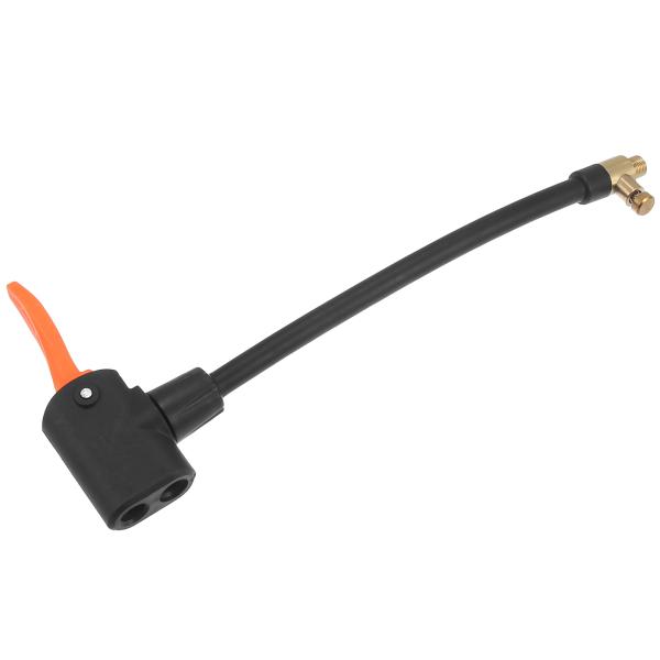 X AUTOHAUX フレキシブル銅ゴムチューブ タイヤバルブコネクトパイプ エアチャックコンプレッ...