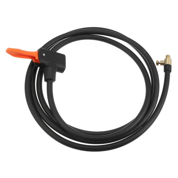 X AUTOHAUX フレキシブル銅ゴムチューブ タイヤバルブコネクトパイプ エアチャックコンプレッ...