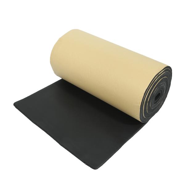 uxcell 消音断熱マット 消音フォーム 防音マット 断熱 10mm 27sqft 50x500c...