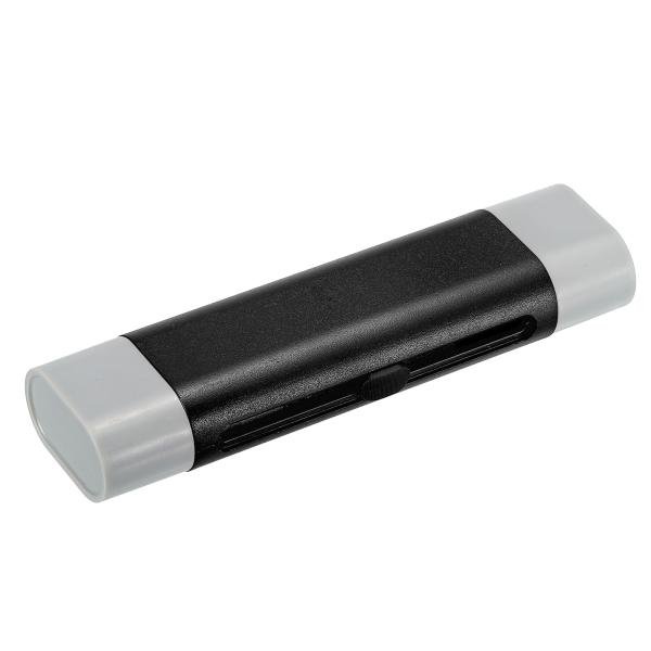 uxcell ギター弦クリーナー ケアイレイザー ファストダブルヘッド ギタークリーニングツール ア...