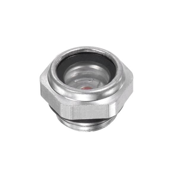 uxcell エアコンプレッサー オイルレベルゲージサイトグラス M16x1.5 mmオスねじ アル...