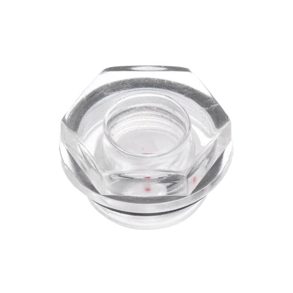 uxcell エアコンプレッサーオイルレベルゲージサイトグラス M20x1.5 mmオスねじ有機ガラ...
