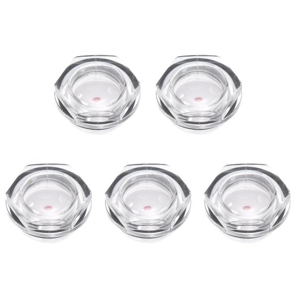 uxcell オイルレベルゲージサイトガラス エアコンプレッサ M24x1.5mm オススレッド オ...