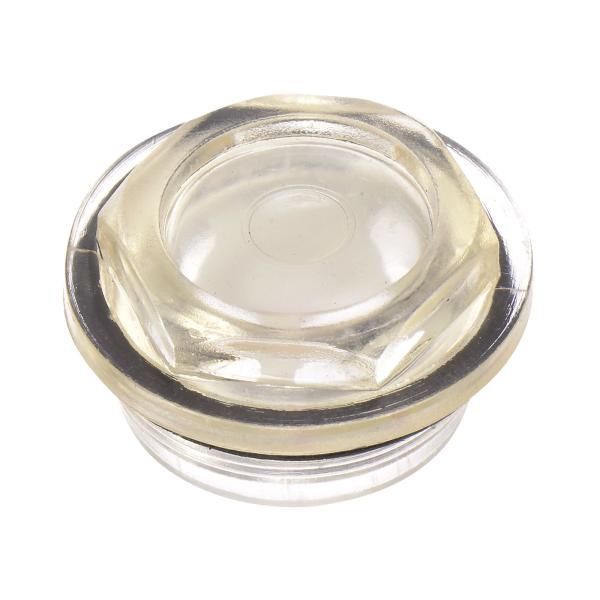 uxcell エアコンプレッサーオイルレベルゲージサイトグラス M42x1.5 mmオスねじ 有機ガ...