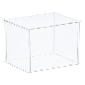 友屋 アクリル4面ボックス 透明 300角 靴 シューズ 陳列 アクリル
