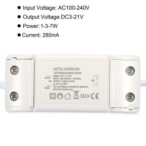 PATIKIL 4-7W 300mA LEDド...の詳細画像4