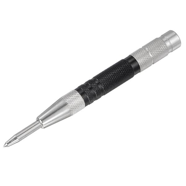 uxcell 自動センターポンチ スプリング式 センターホールパンチャーマーカー ハンドツール 調整...