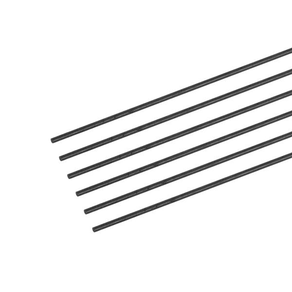 uxcell カーボンファイバーロッド RC飛行機 DIYツール ウィングチューブ クワッドコプター...