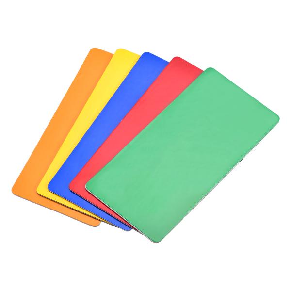 uxcell 磁気ラベル ドライイレース再利用可能なネームタグ クラフト用の書き込み可能なプレート ...