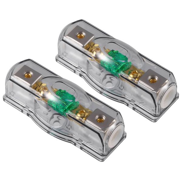 X AUTOHAUX ヒューズホルダーベース 30A 30A ANLヒューズ ブロック4ゲージ ボー...