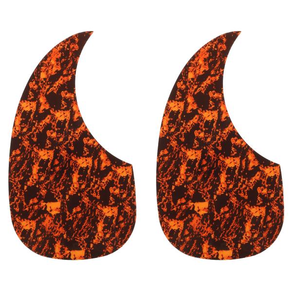 uxcell アコースティックギターピックガード 104cm 自己粘着 左利き アコースティックエレ...