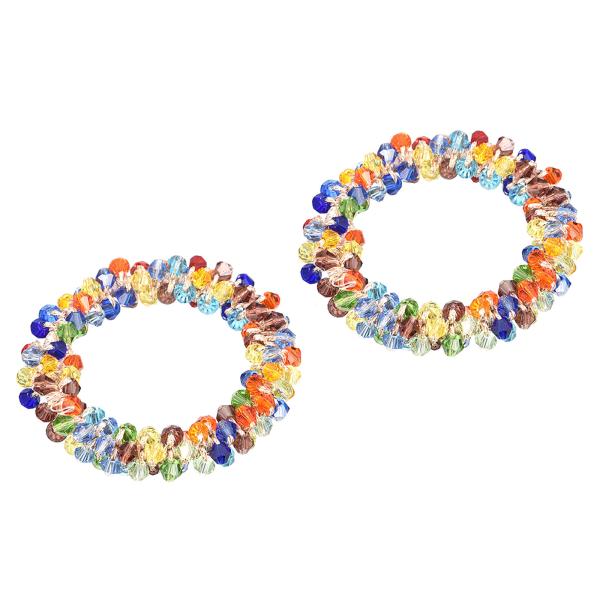 uxcell ナ プキンリング 人工 クリスタル ナ プキンリングホルダー バックルセット ダイニン...