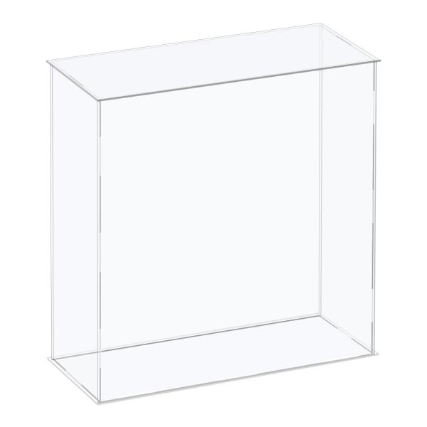 uxcell アクリルディスプレイケース プラスチックボックス キューブ 収納ボックス クリア 組み...