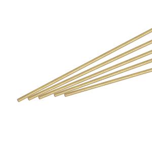 真鍮棒 全長 約100mm 直径 2mm, 3mm, 4mm, 5mm, 6mm, 7mm, 8mm 計15本