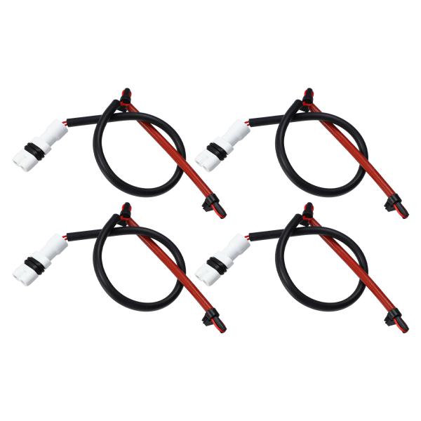 uxcell ロントリアブレーキパッド電子摩耗センサーポルシェケイマン 98761267601 99...