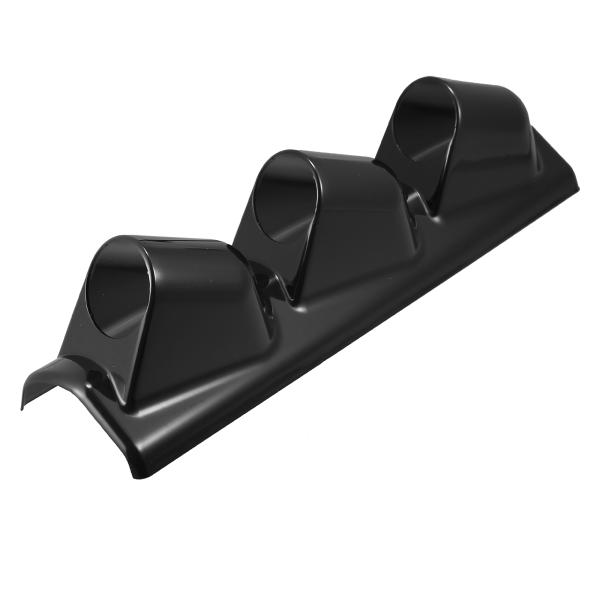 uxcell ユニバーサルゲージマウントポッド トリプルホール ヘビータイプレーシング スポーツメー...