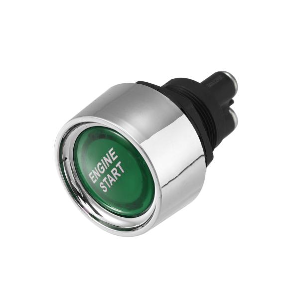 X AUTOHAUX ユニバーサルエンジンスタートスイッチ ボタンスターター 12V 押しボタン エ...