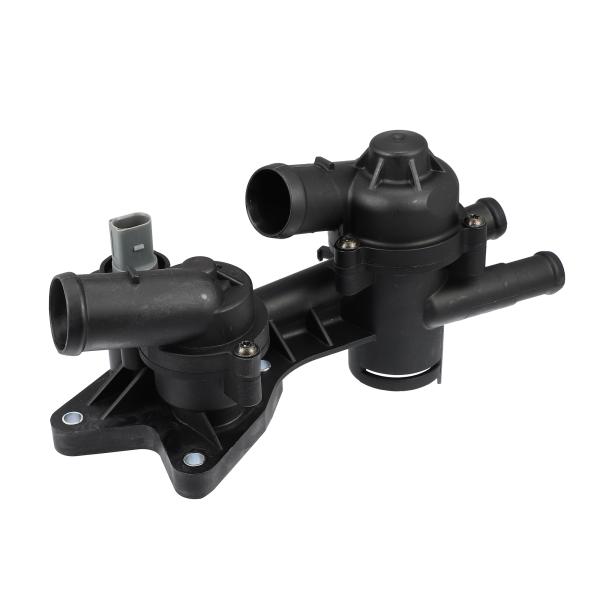 uxcell 03C121026AR サーモスタットハウジングアセンブリ エンジンクーラント Sea...